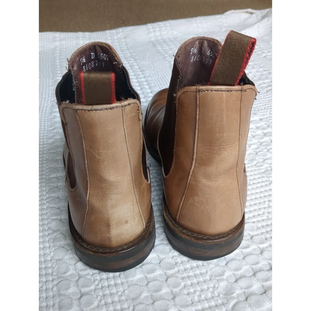 Allen Edmonds Nomad Chelsea Extra Light Boots Featherweight Brown Size 9.5 D